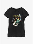 Disney Peter Pan Title Youth Girls T-Shirt, BLACK, hi-res
