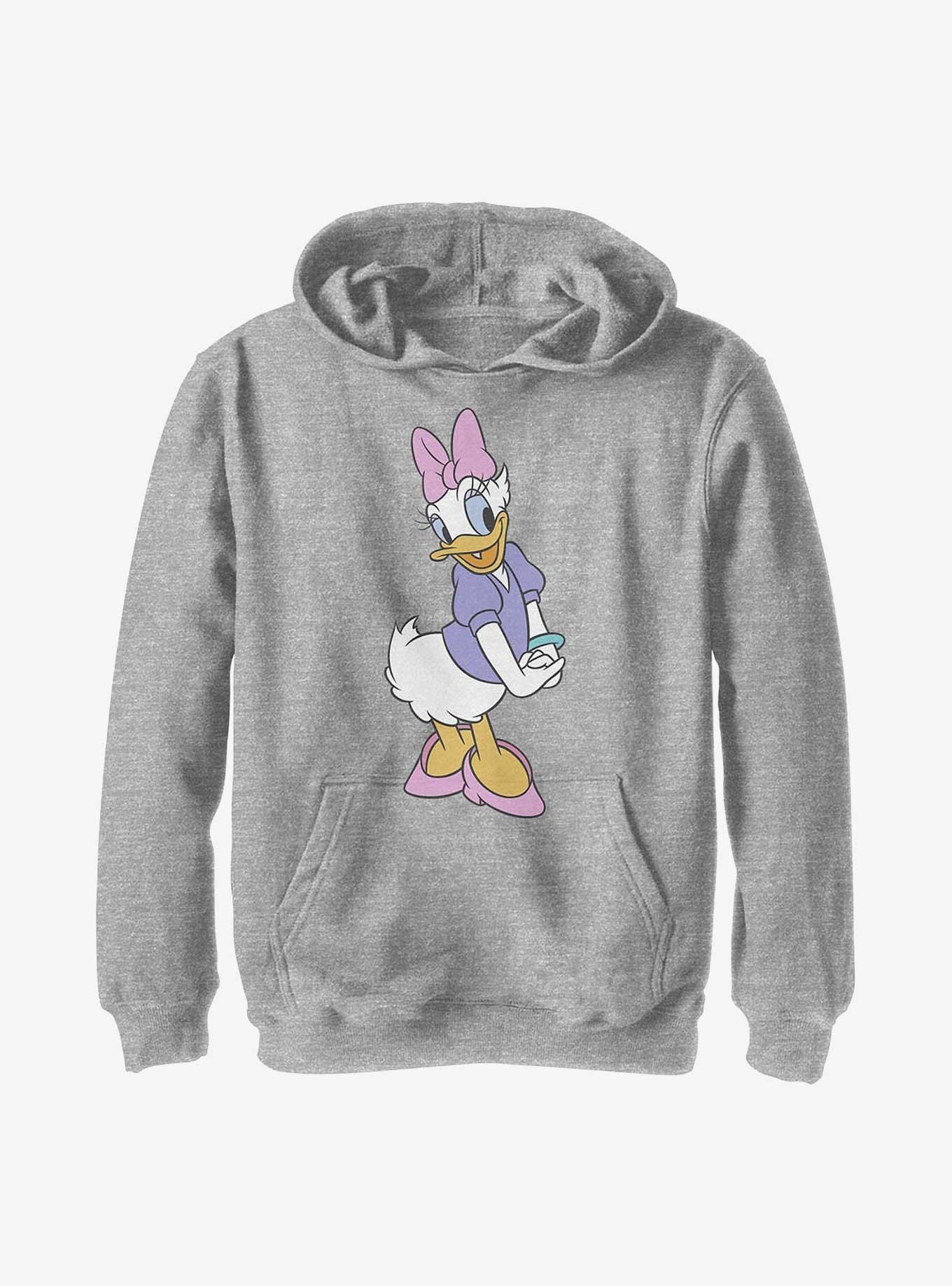 Disney Daisy Duck Traditional Youth Hoodie, ATH HTR, hi-res