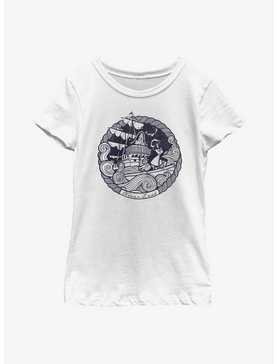 Disney Peter Pan Neverland Rough Seas Youth Girls T-Shirt, , hi-res