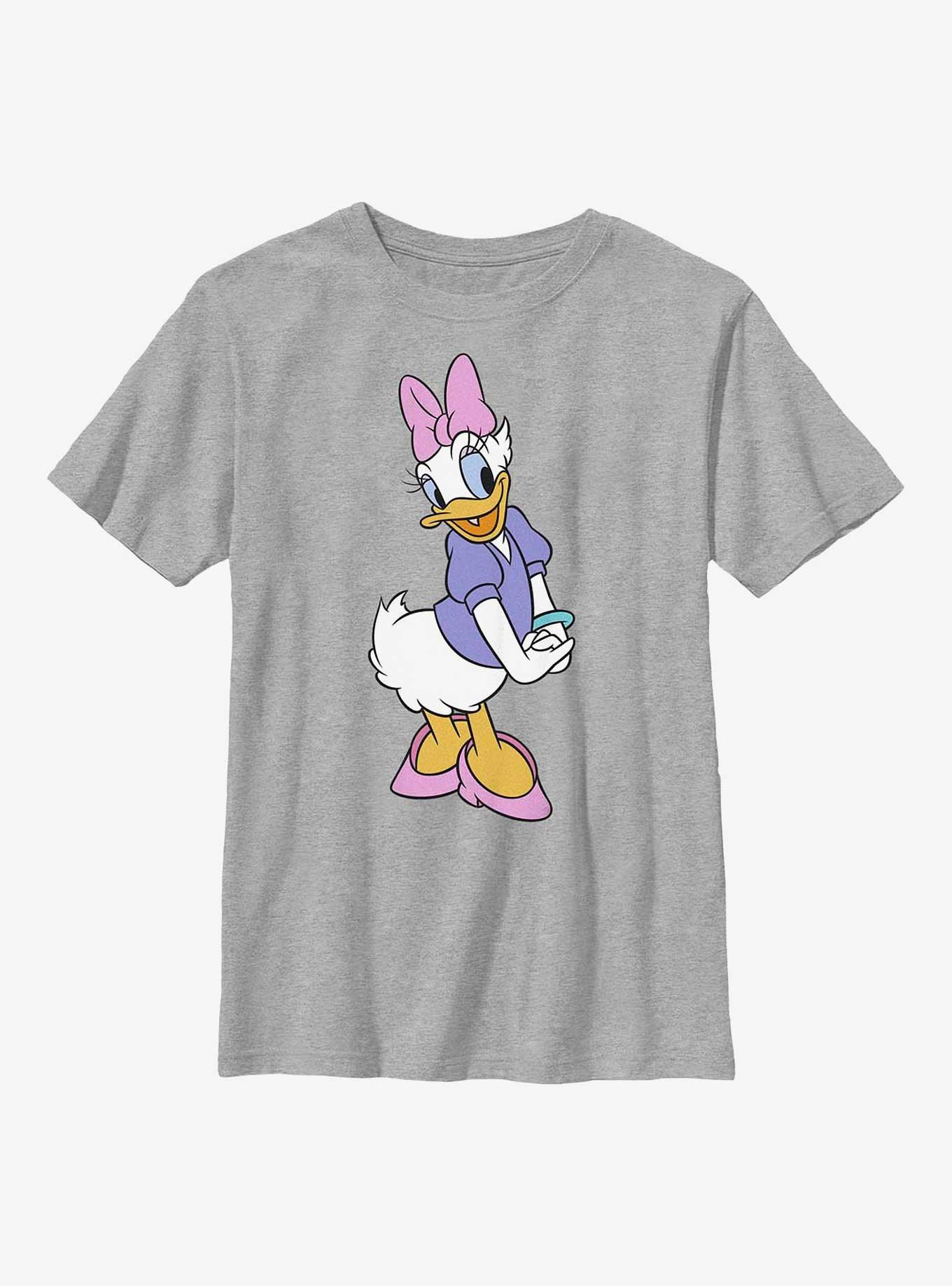Disney Daisy Duck Traditional Youth T-Shirt, ATH HTR, hi-res