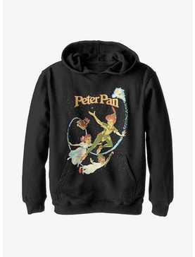 Disney Peter Pan Vintage Fly Youth Hoodie, , hi-res