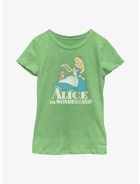 Disney Alice In Wonderland Alice And Dinah Youth Girls T-Shirt, , hi-res