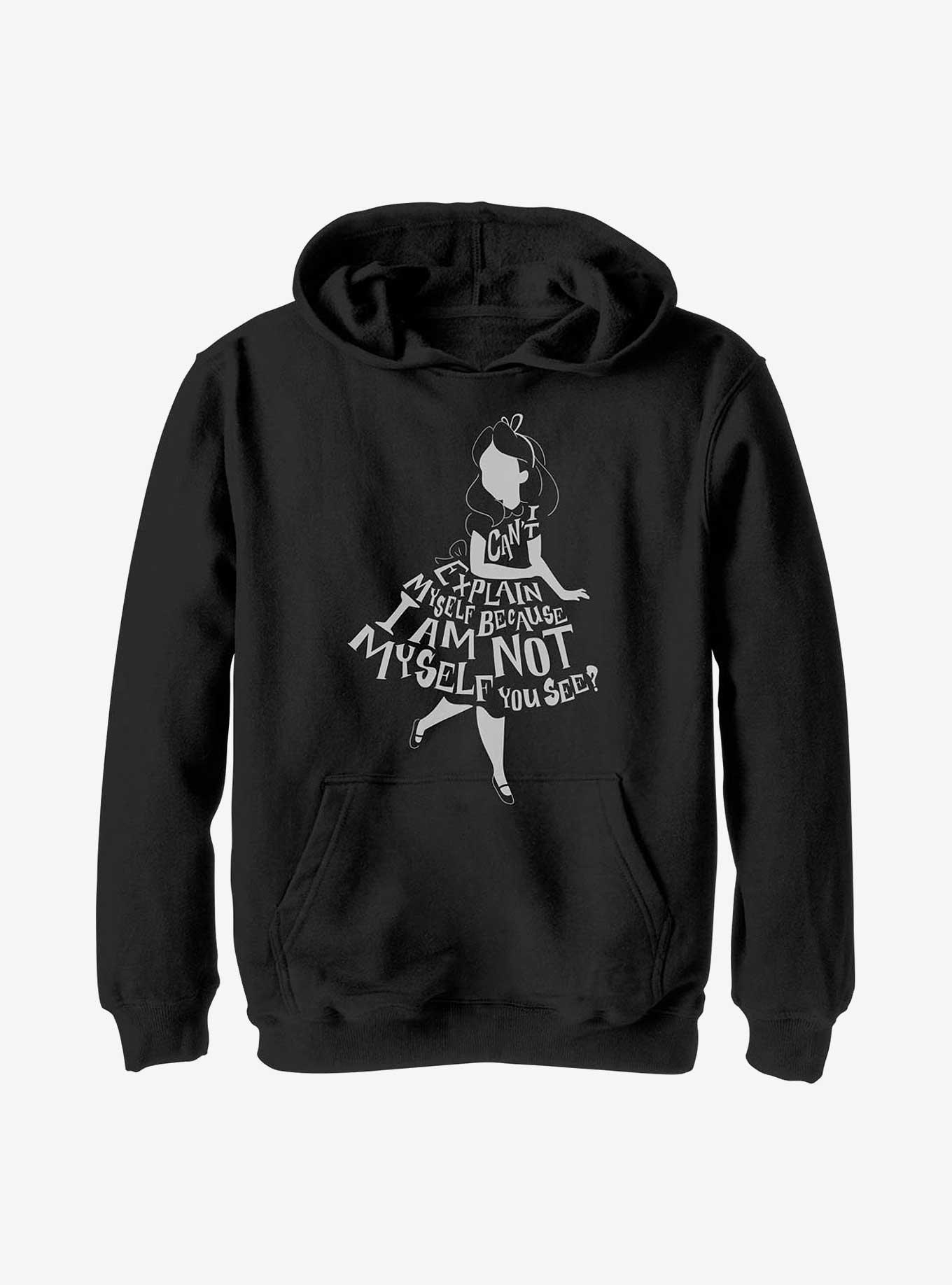 Disney Alice In Wonderland Can't Explain Myself Youth Hoodie, , hi-res