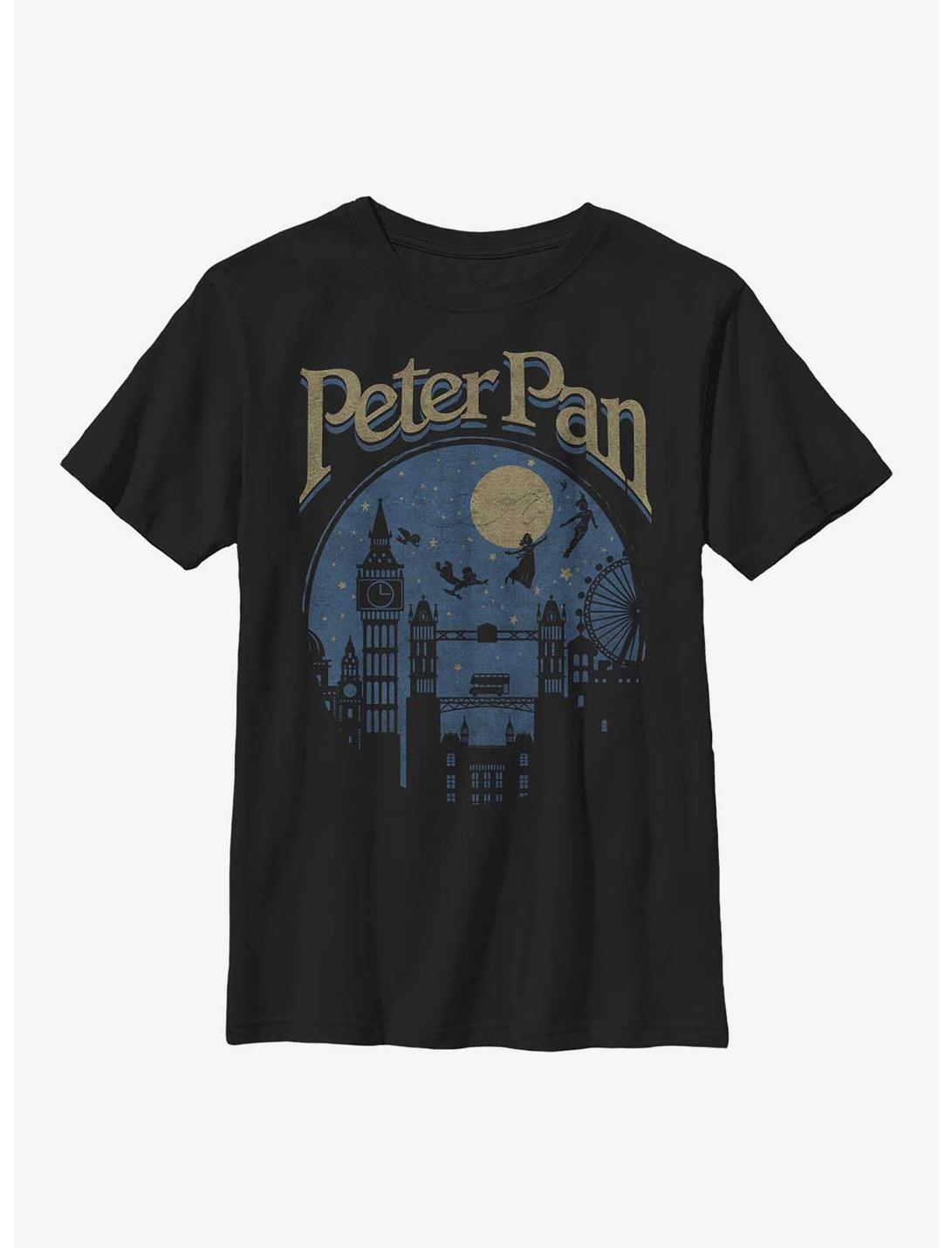 Disney Peter Pan London Night Youth T-Shirt, BLACK, hi-res