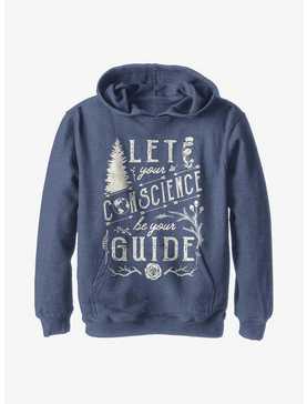 Disney Pinocchio Conscience Be Your Guide Youth Hoodie, , hi-res