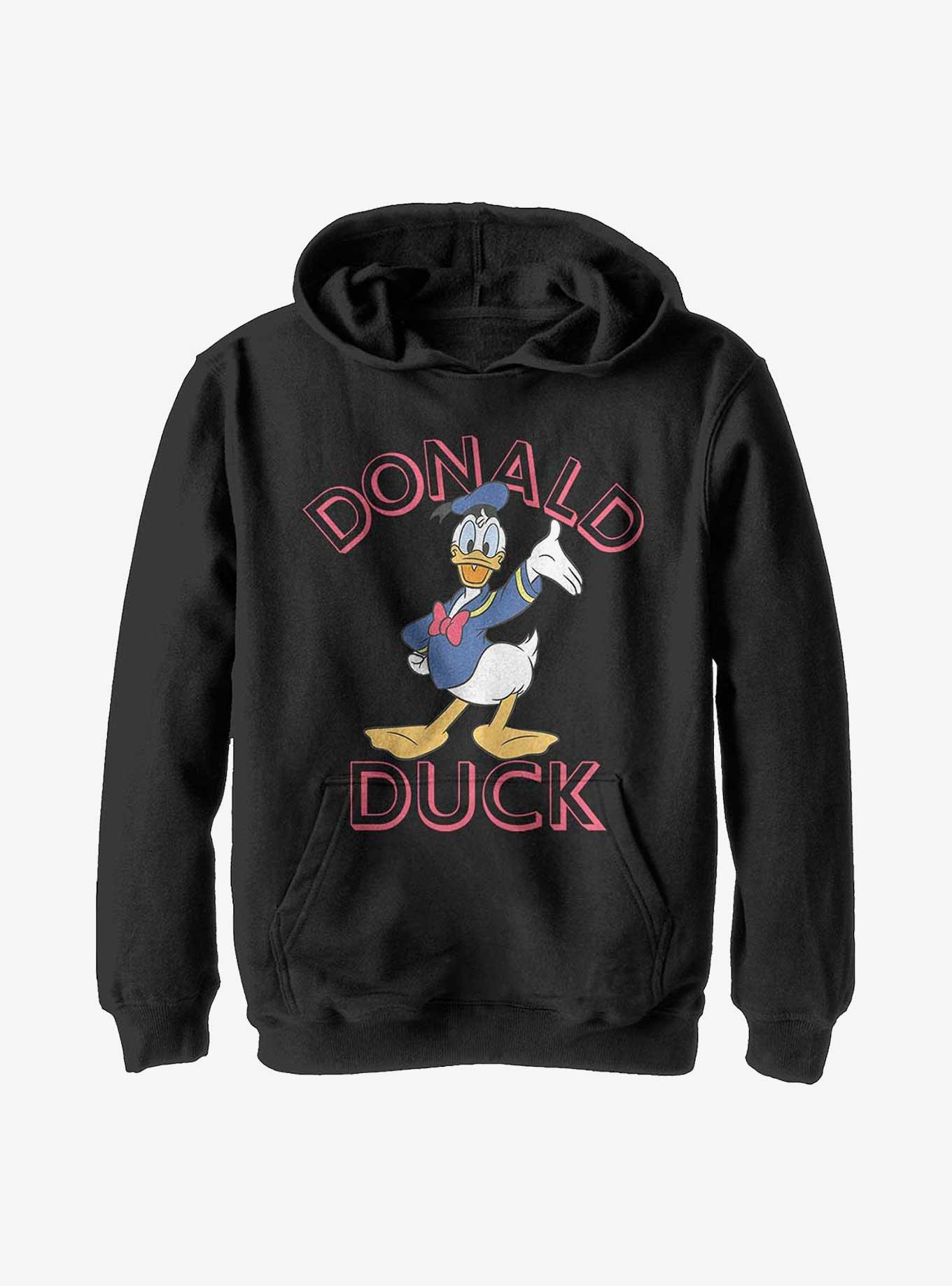 Disney Donal Duck Hello Youth Hoodie, , hi-res