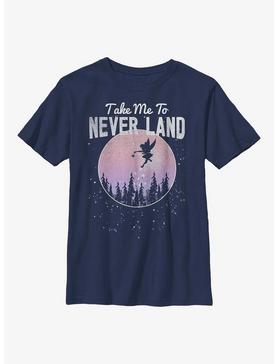 Plus Size Disney Peter Pan Take Me To Neverland Promise Youth T-Shirt, , hi-res