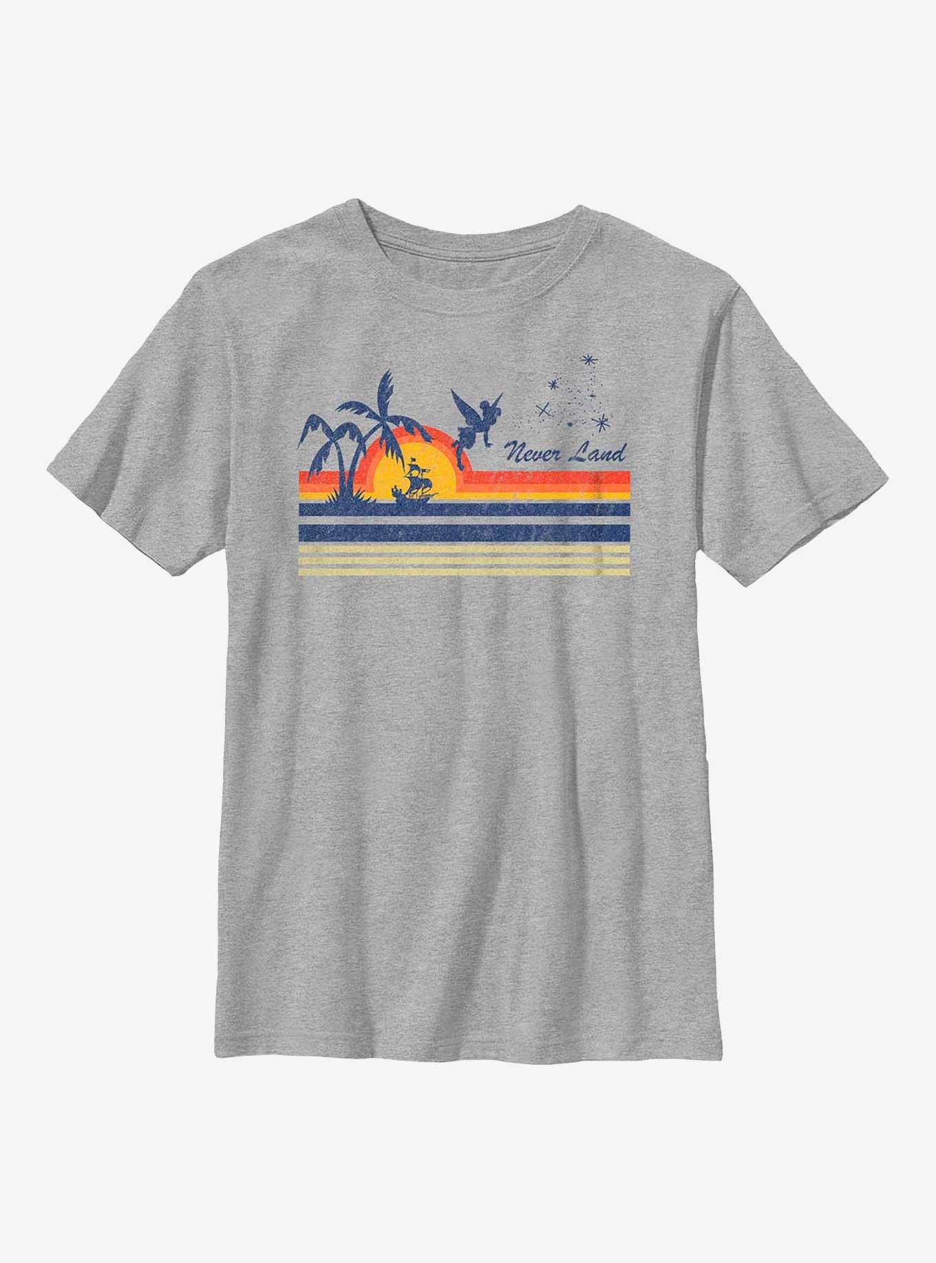 Disney Peter Pan Neverland Tourist Youth T-Shirt, ATH HTR, hi-res