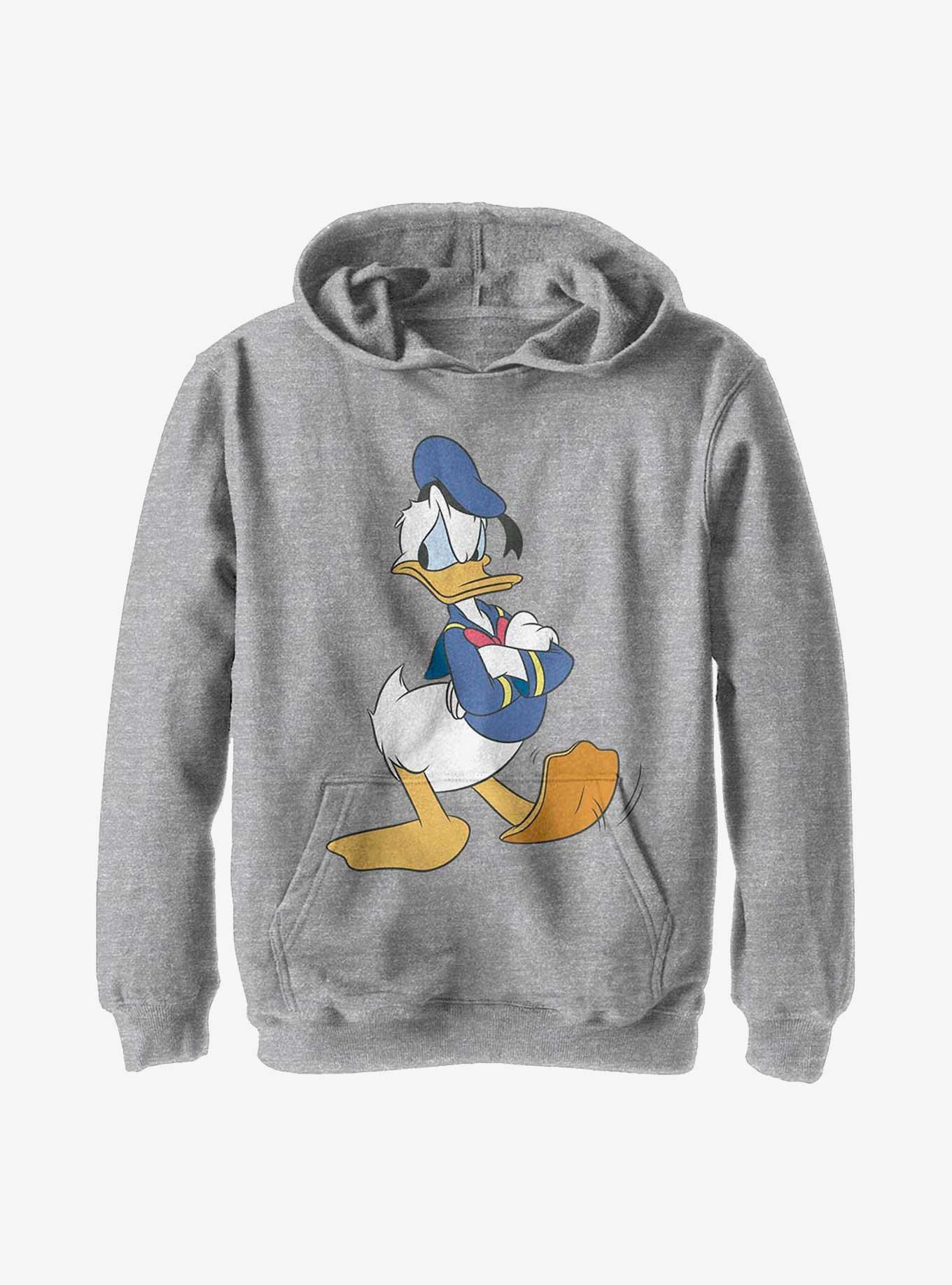 Disney Donald Duck Traditional Youth Hoodie, ATH HTR, hi-res