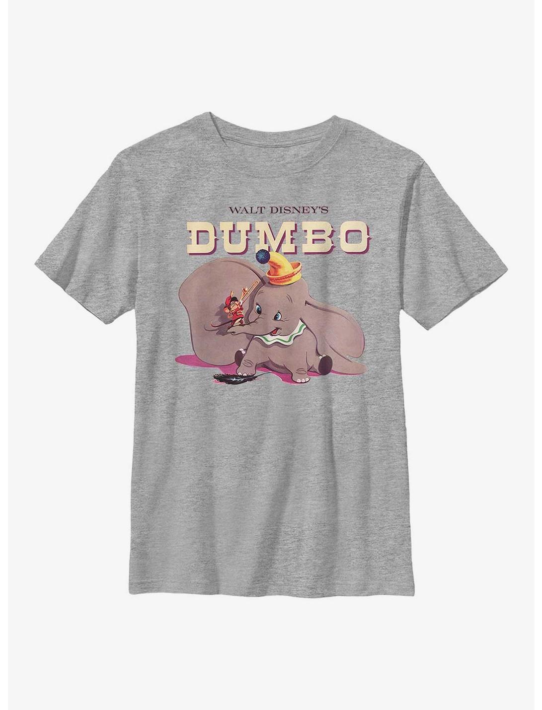 Disney Dumbo Classic Youth T-Shirt, ATH HTR, hi-res
