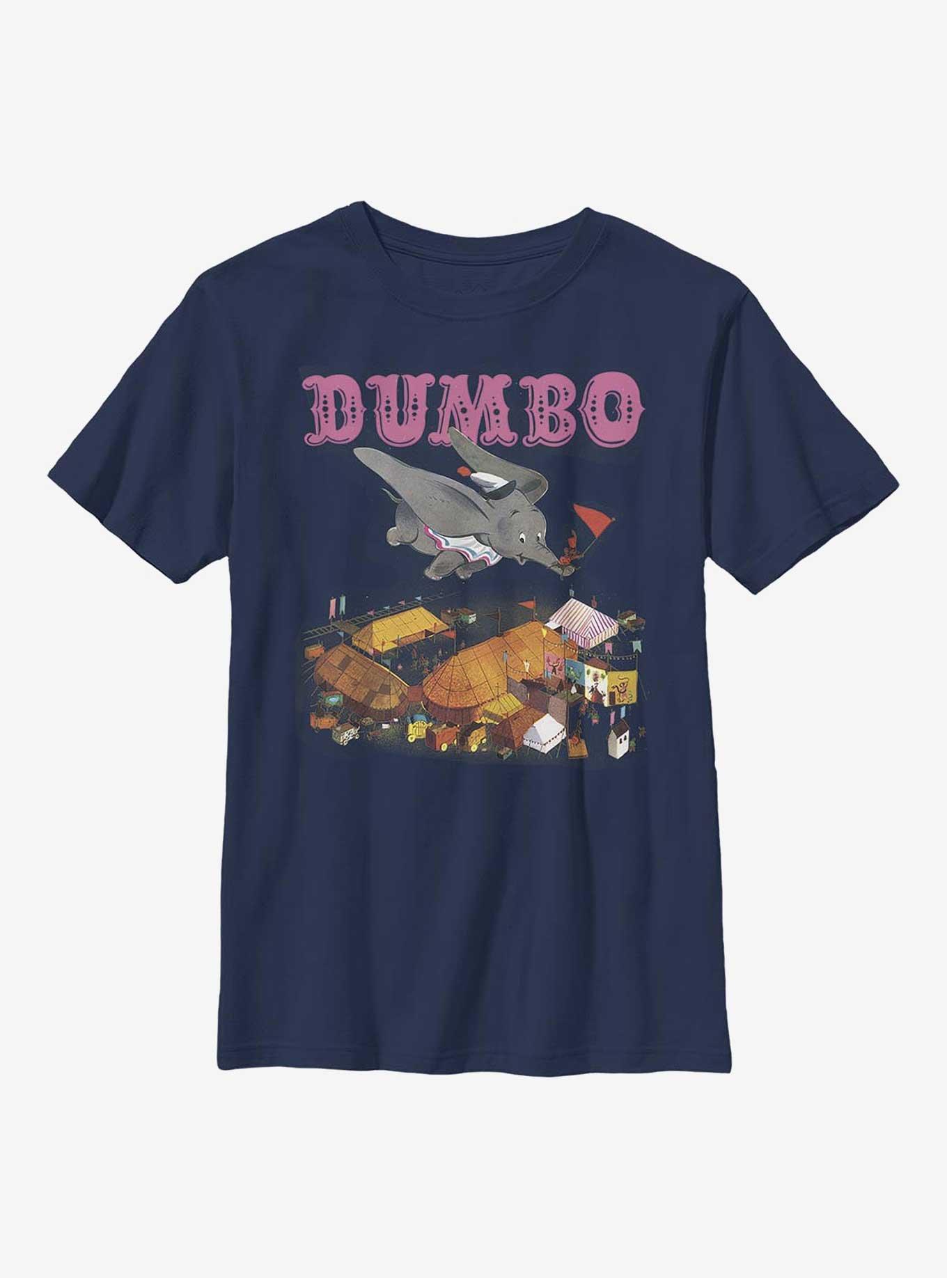 Disney Dumbo Storybook Youth T-Shirt, NAVY, hi-res