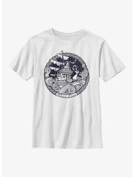 Disney Peter Pan Neverland Rough Seas Youth T-Shirt, , hi-res