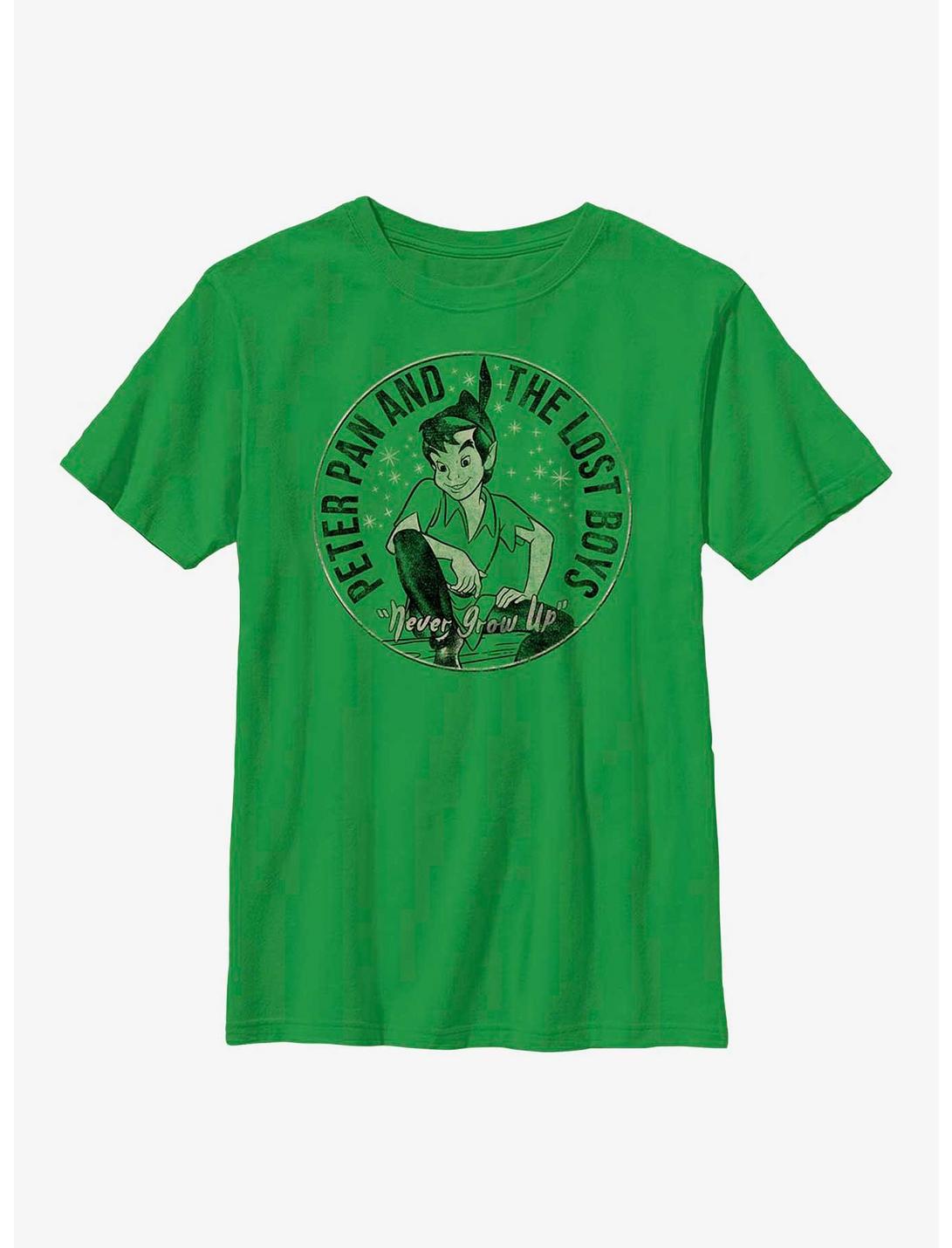 Disney Peter Pan Tonal Youth T-Shirt, KELLY, hi-res