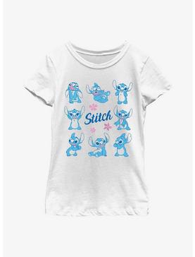 Disney Lilo & Stitch Different Poses Youth Girls T-Shirt, , hi-res