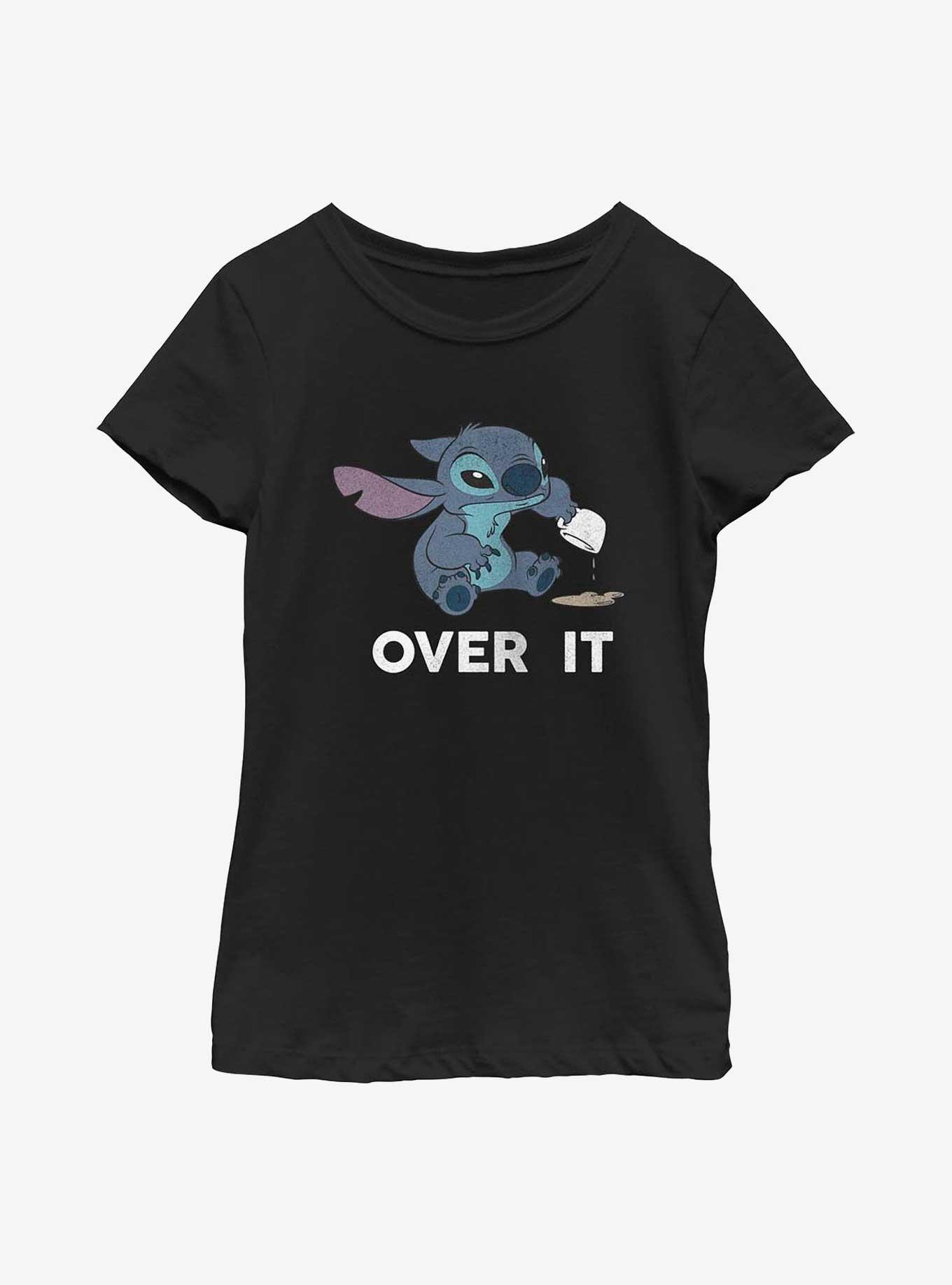 Disney Lilo & Stitch Over It Youth Girls T-Shirt, , hi-res