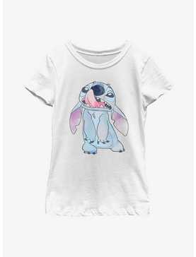 Disney Lilo & Stitch Licking Nose Youth Girls T-Shirt, , hi-res