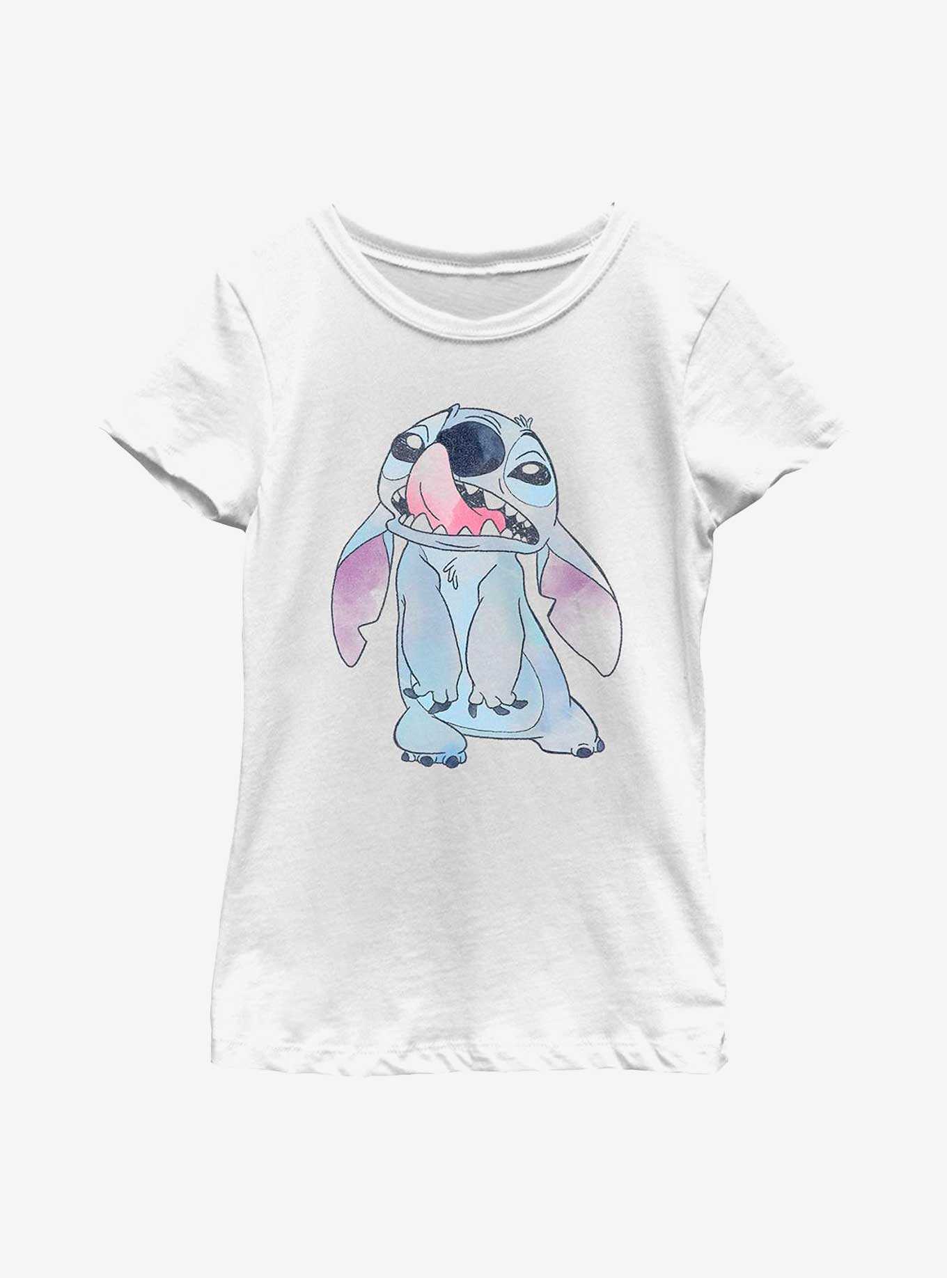 Disney Lilo & Stitch Licking Nose Youth Girls T-Shirt, , hi-res