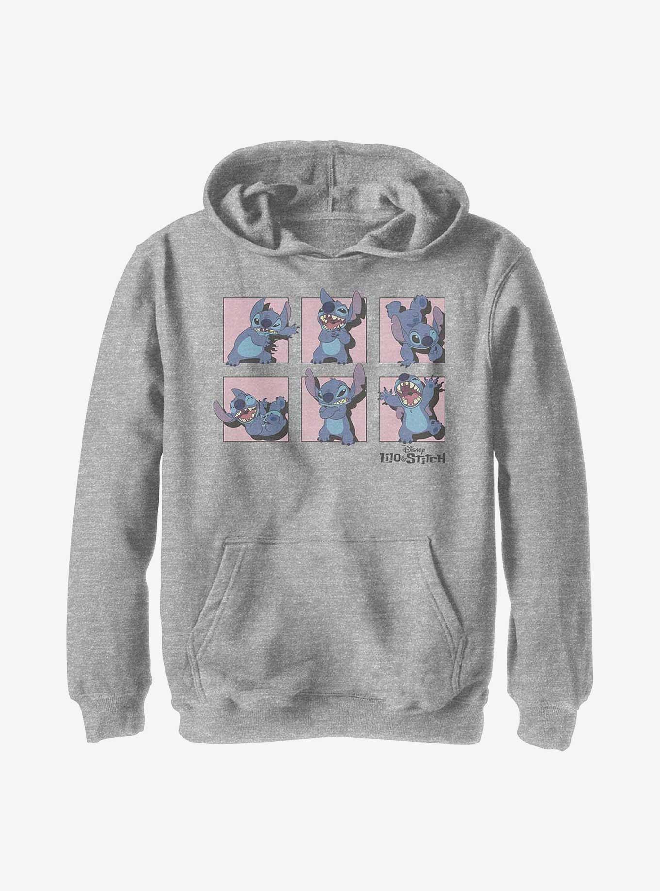 Disney Lilo & Stitch Poses Youth Hoodie, , hi-res