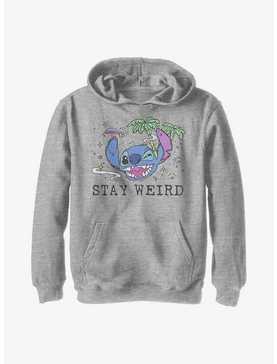 Disney Lilo & Stitch Stay Weird Youth Hoodie, , hi-res