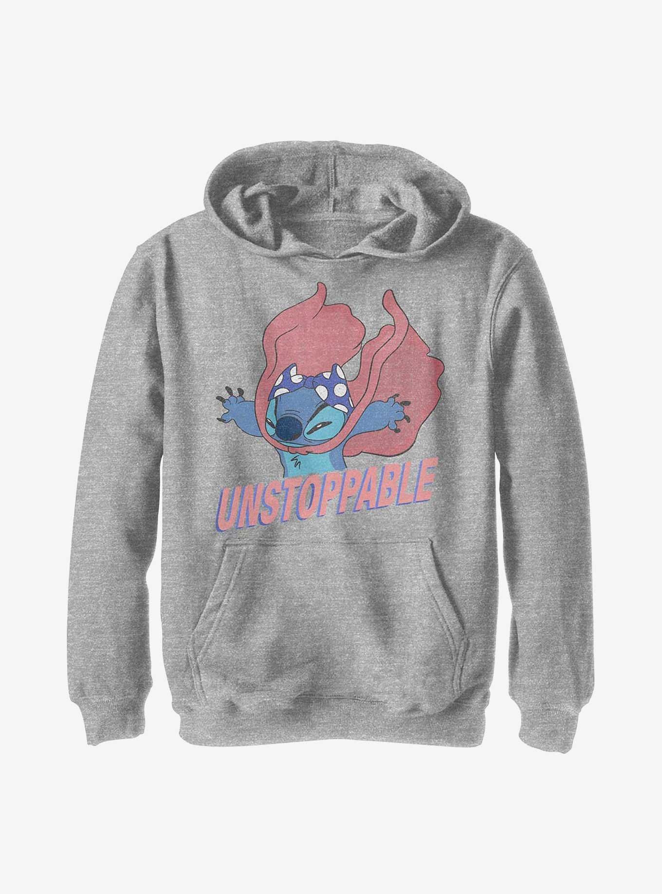 Disney Lilo & Stitch Unstoppable Youth Hoodie, ATH HTR, hi-res