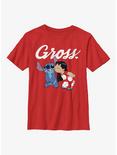 Disney Lilo & Stitch Gross Youth T-Shirt, RED, hi-res