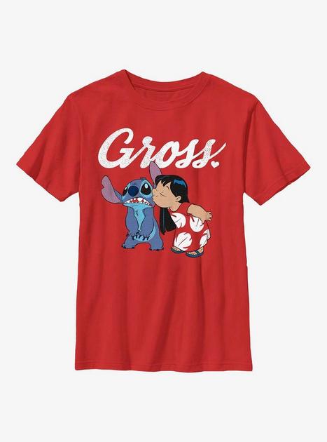 Disney Lilo & Stitch Gross Youth T-Shirt - RED | BoxLunch