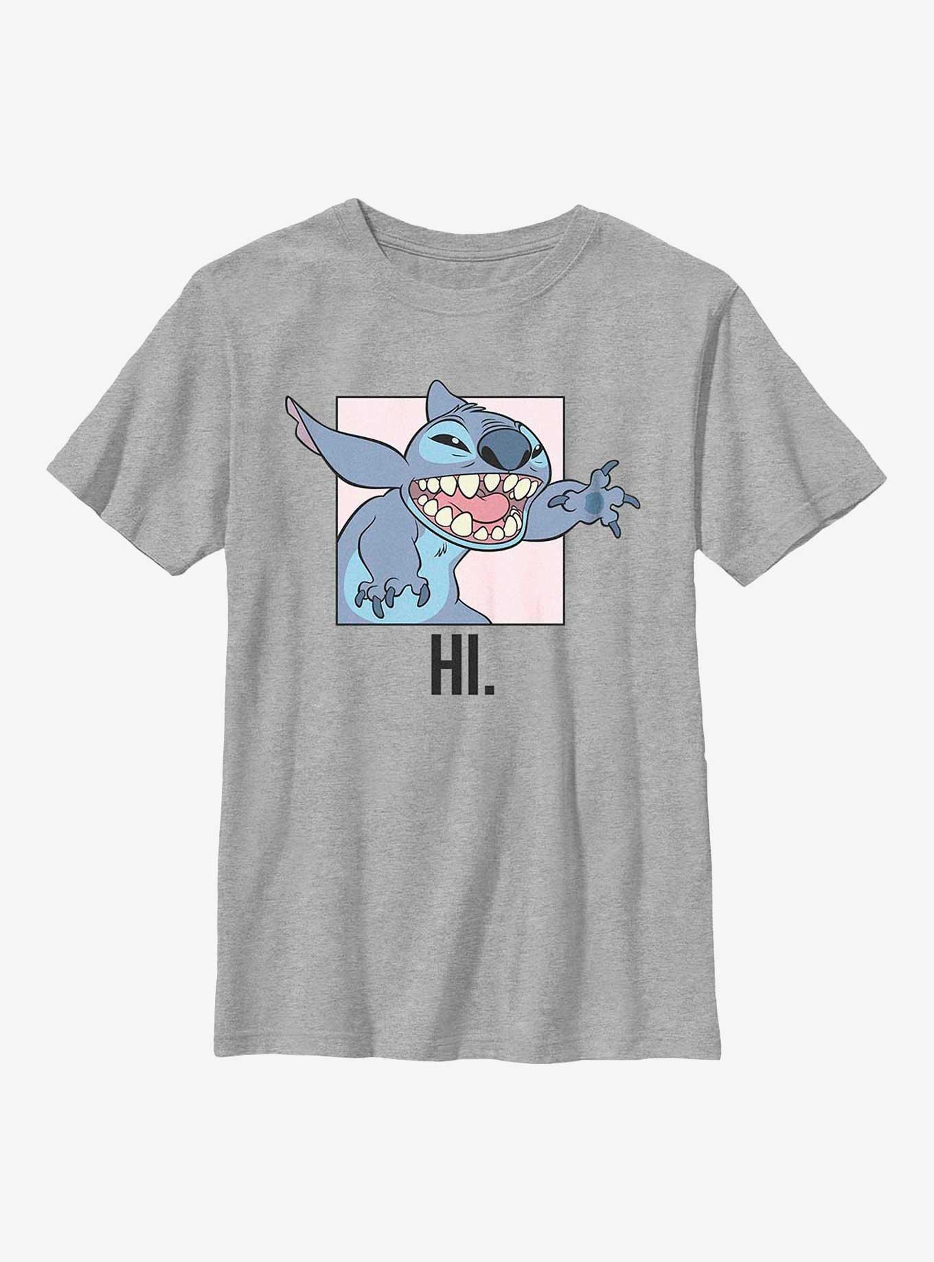 Disney Lilo & Stitch Hi Youth T-Shirt, ATH HTR, hi-res