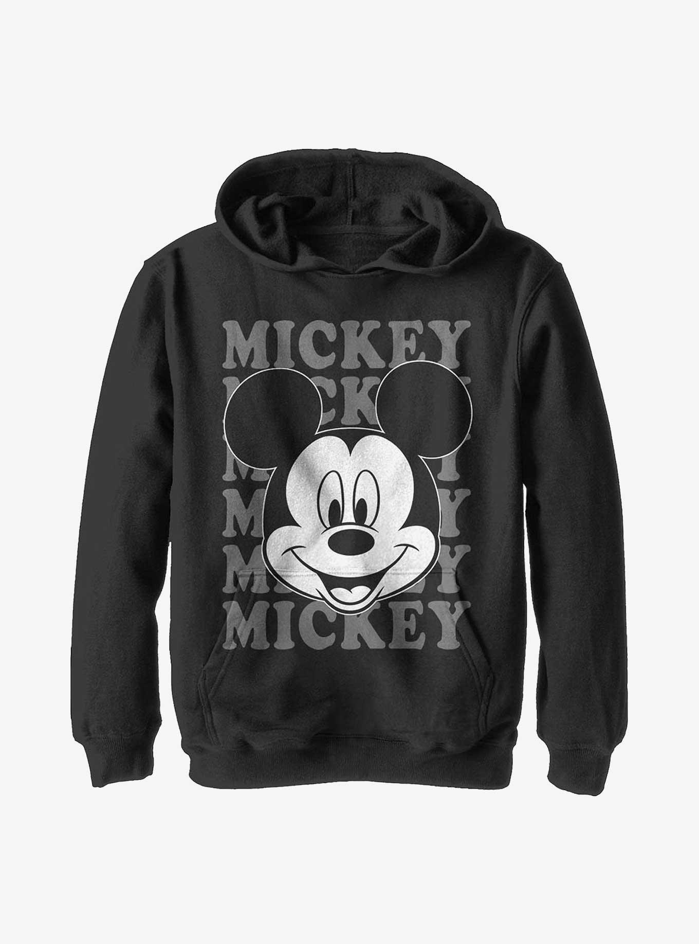 Disney Mickey Mouse Stack Name Youth Hoodie, , hi-res