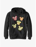 Disney Mickey Mouse Assorted Fruit Youth Hoodie, BLACK, hi-res
