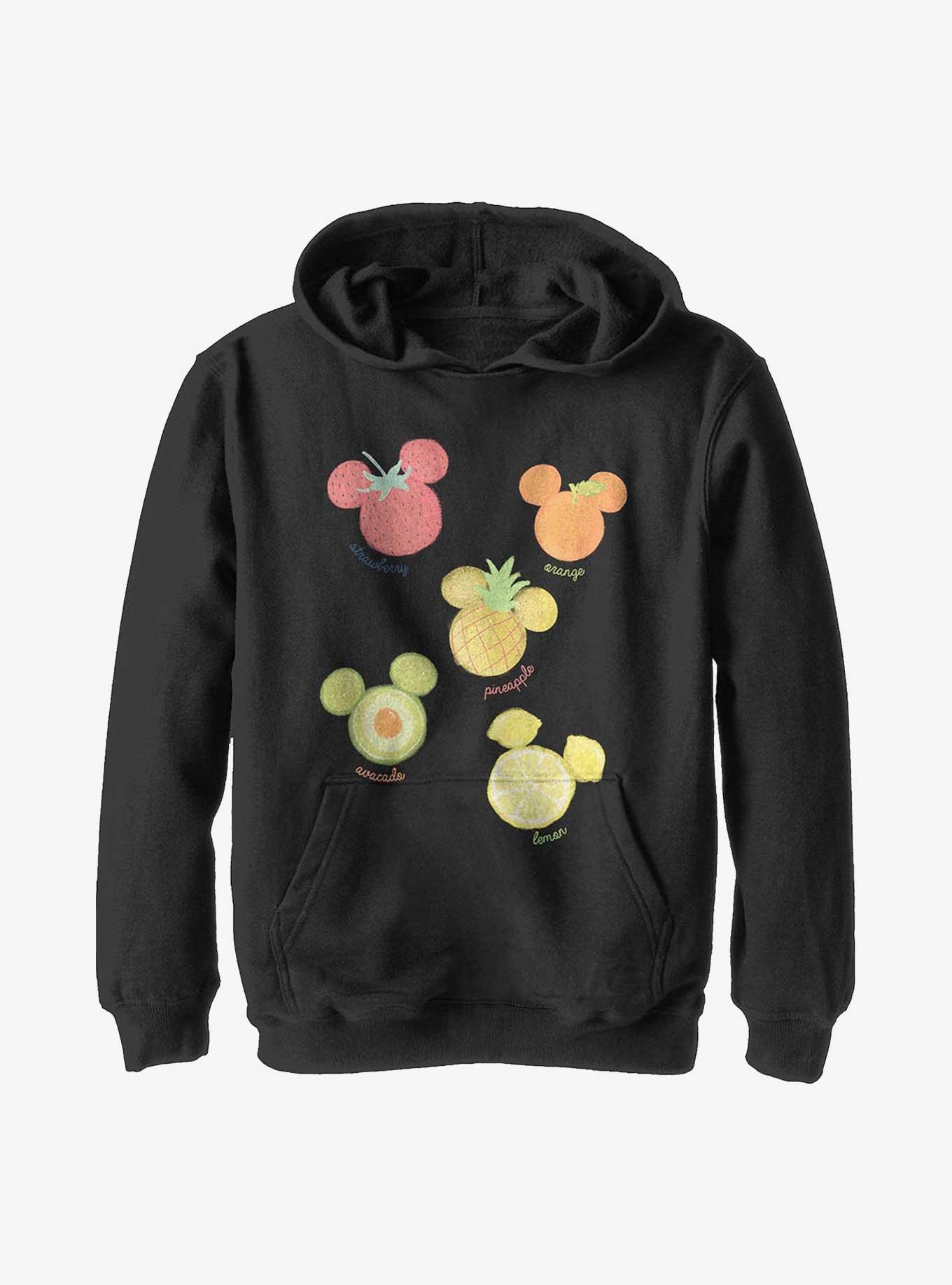 Disney Mickey Mouse Assorted Fruit Youth Hoodie, , hi-res
