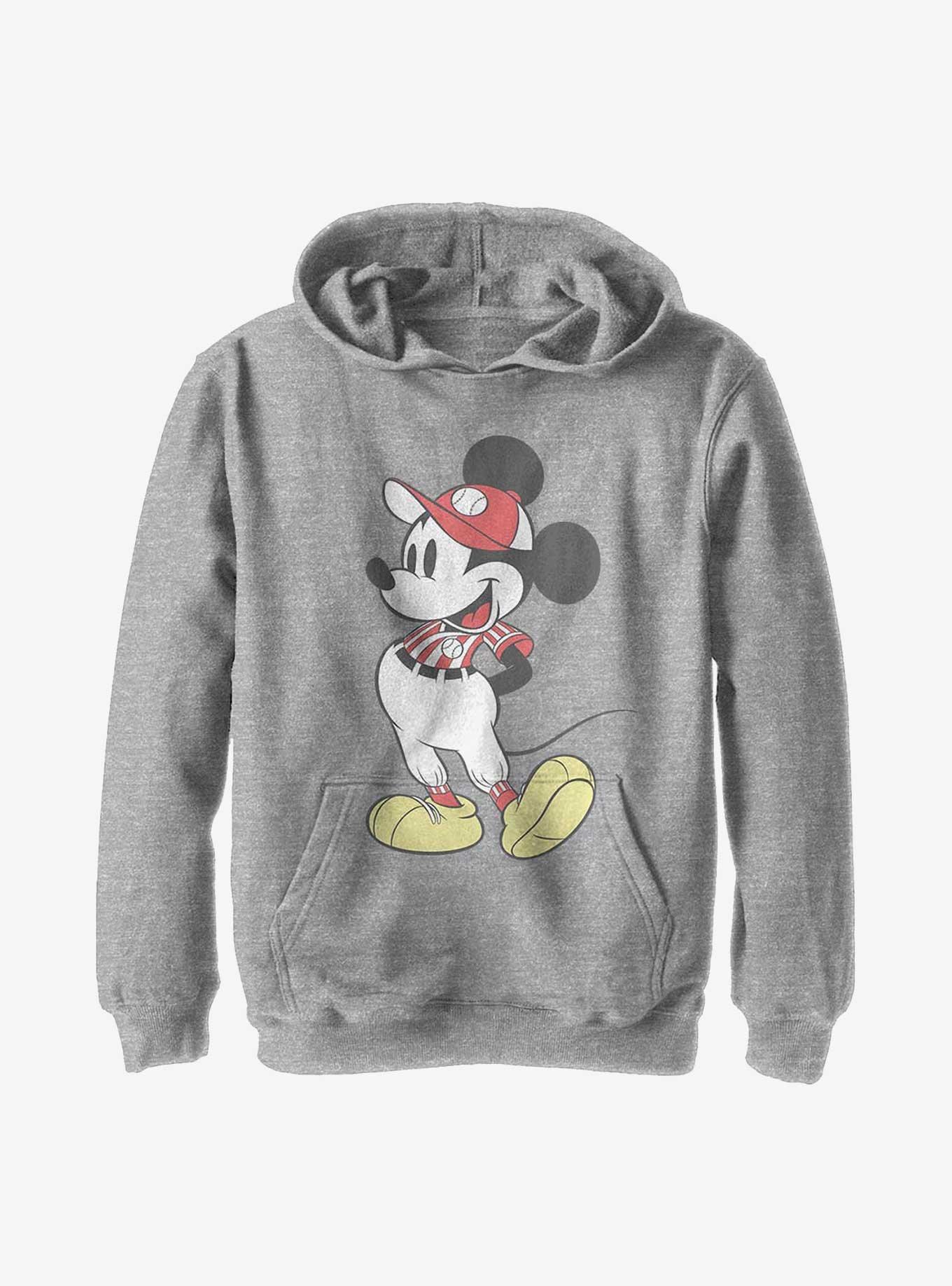 Disney Mickey Mouse Baseball Youth Hoodie, , hi-res