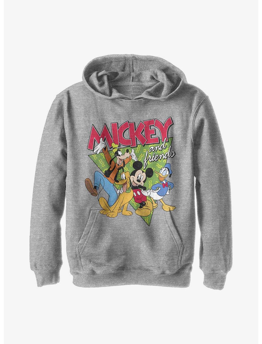 Disney Mickey Mouse & Friends Youth Hoodie, ATH HTR, hi-res