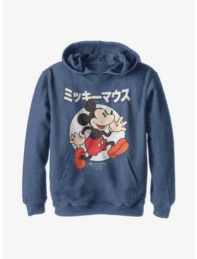 Disney Mickey Mouse Kanji Vintage Youth Hoodie, , hi-res