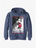 Disney Mickey Mouse Legendary Youth Hoodie, NAVY HTR, hi-res