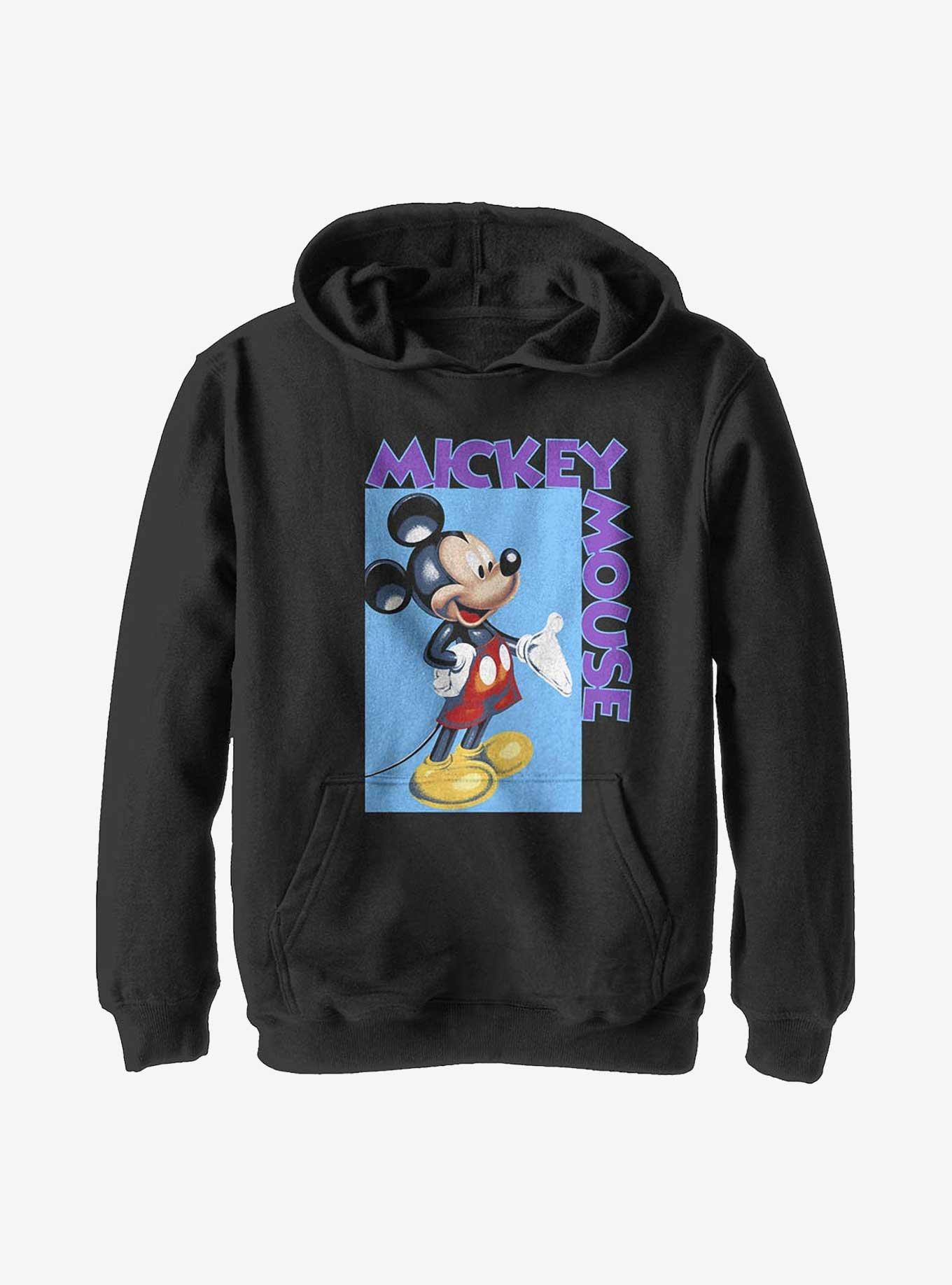 Disney Mickey Mouse Youth Hoodie, BLACK, hi-res