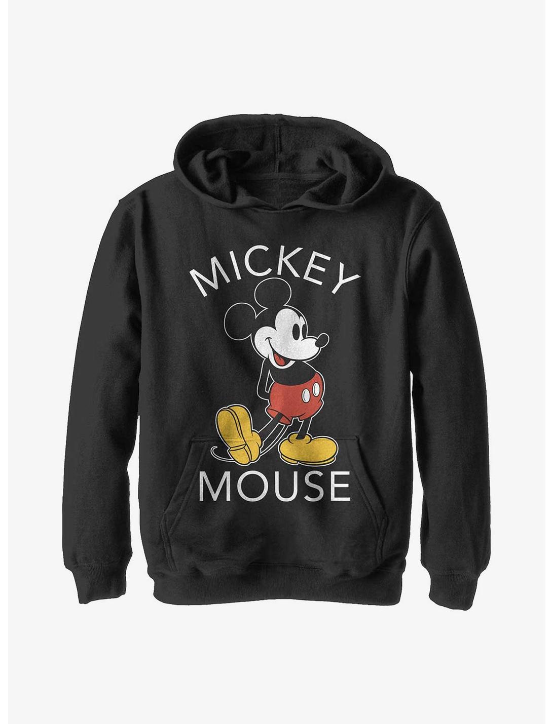Disney Mickey Mouse Classic Youth Hoodie, BLACK, hi-res