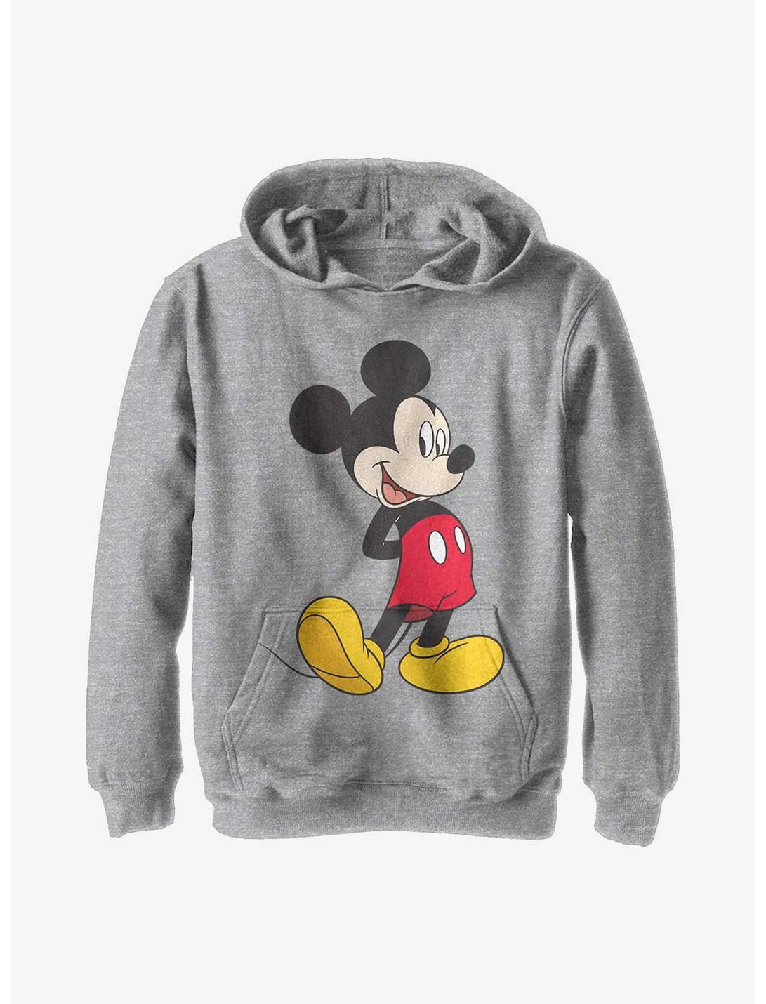 Disney Mickey Mouse Traditional Youth Hoodie, ATH HTR, hi-res