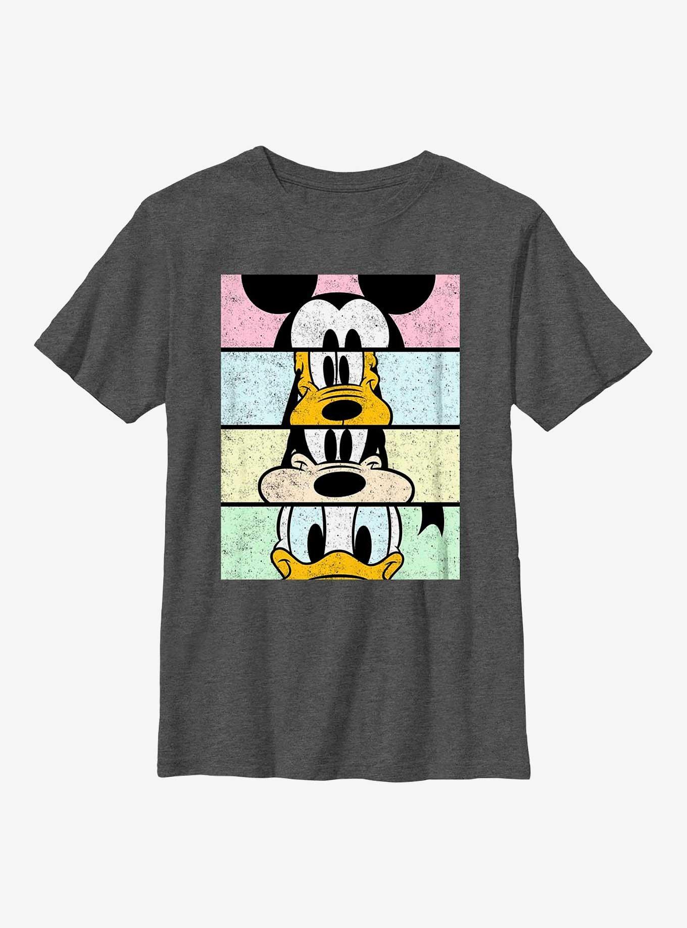Disney Mickey Mouse And Friends Stack Youth T-Shirt, , hi-res