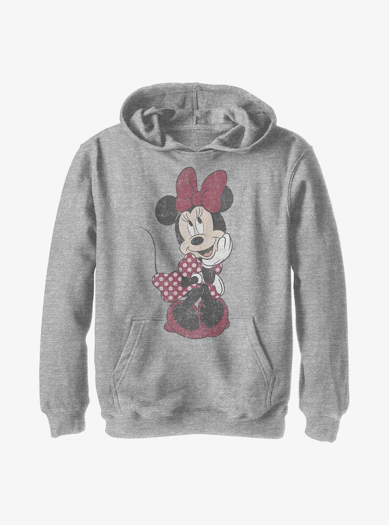 Disney Minnie Mouse Vintage Youth Hoodie, , hi-res