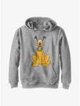 Disney Pluto Traditional Youth Hoodie, ATH HTR, hi-res
