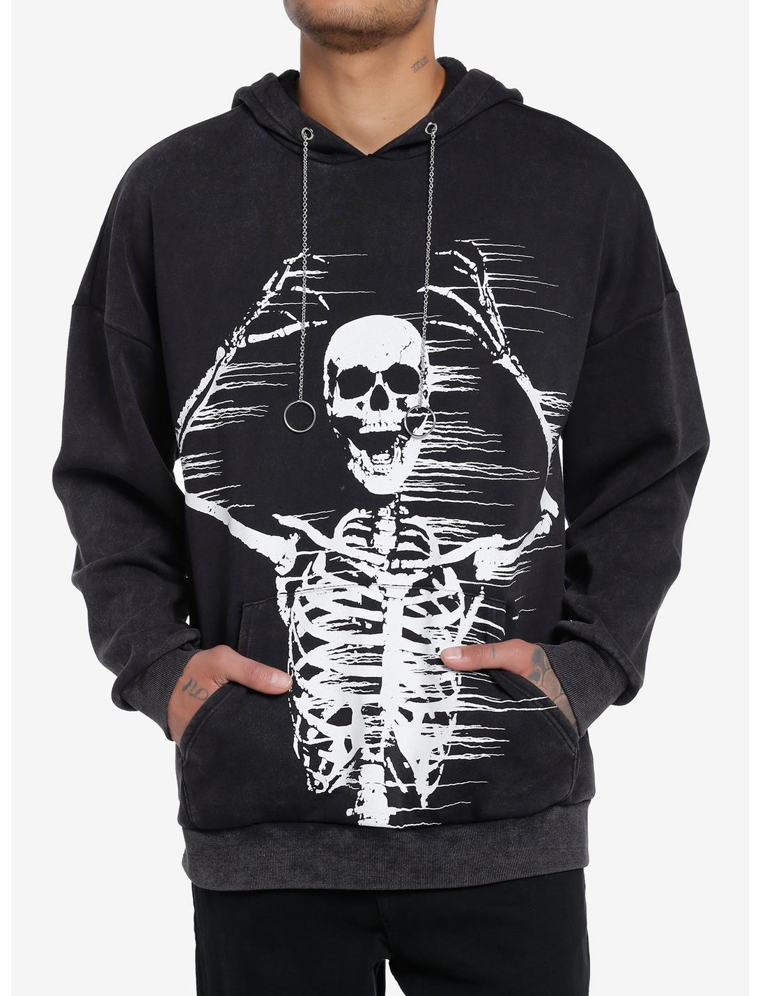 Pirates of the Caribbean Hoodie Sweatshirt - Pirate Skeleton Front