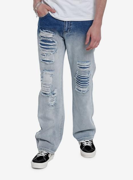 Buy Blue Mid Rise Scott Straight Fit Jeans for Men Online at Selected Homme