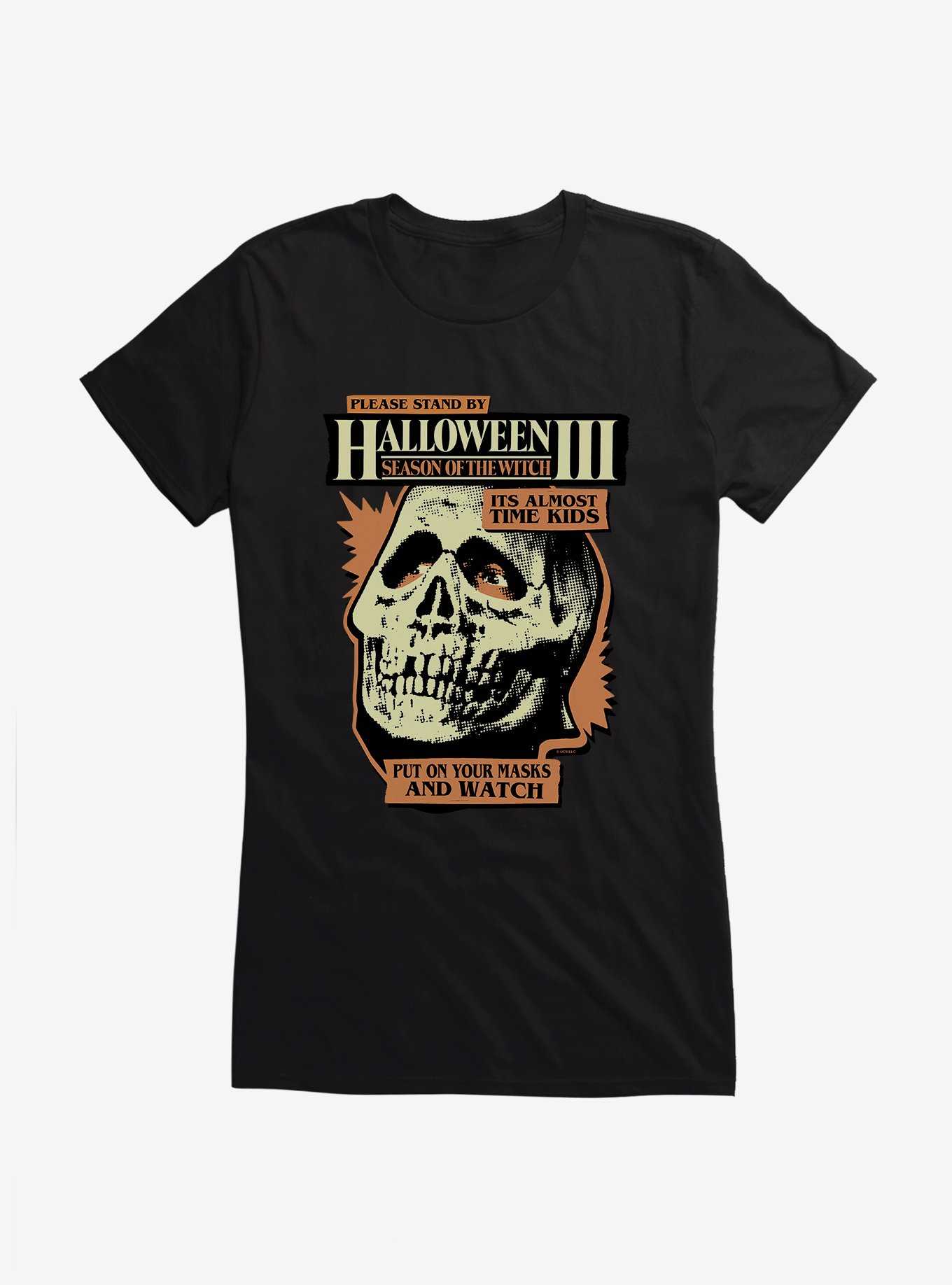 Halloween III: Season Of The Witch Please Stand By Girls T-Shirt, , hi-res