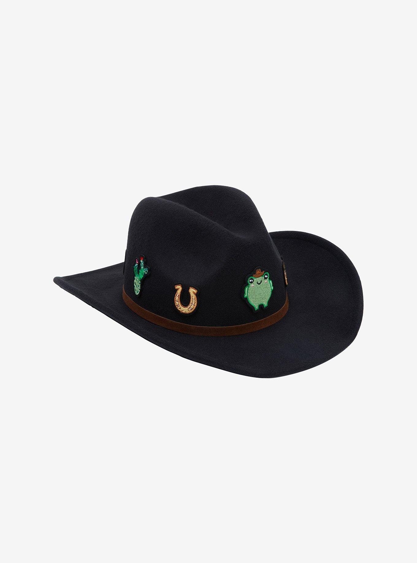 Frog Western Patch Cowboy Hat, , hi-res