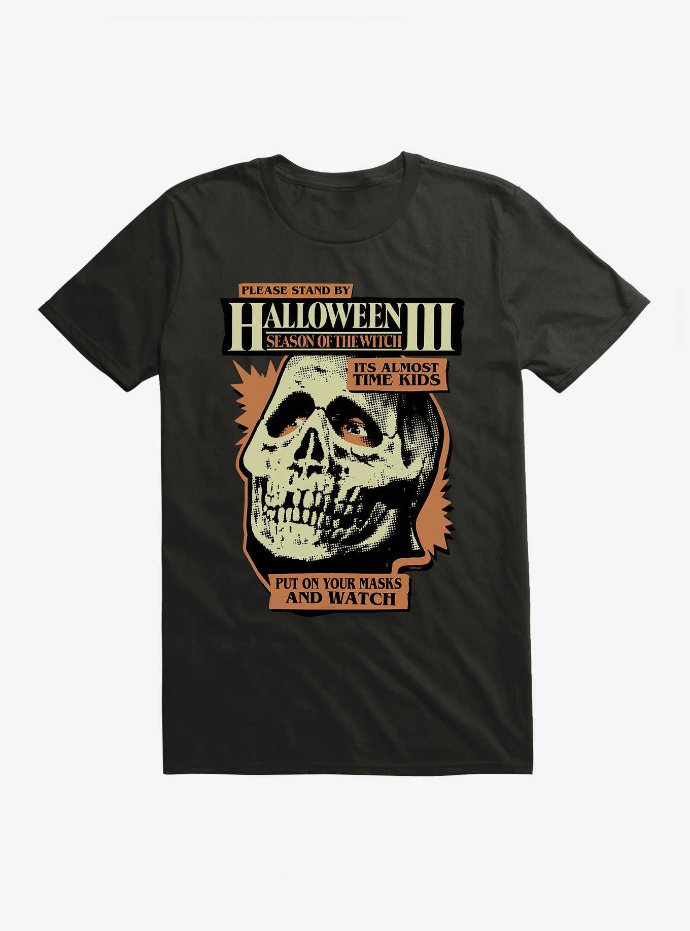 Halloween III: Season Of The Witch Please Stand By T-Shirt, , hi-res