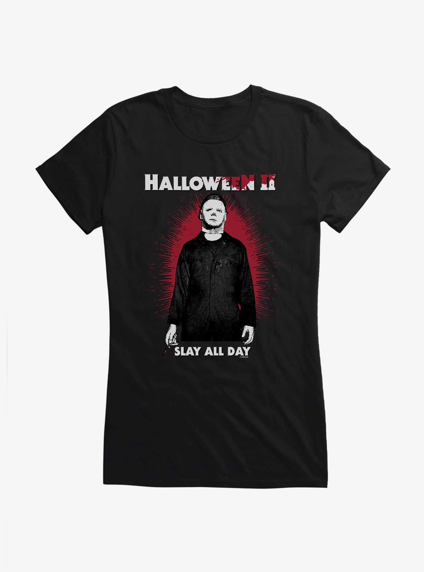 Halloween II Bloody Slay All Day  Girls T-Shirt, , hi-res