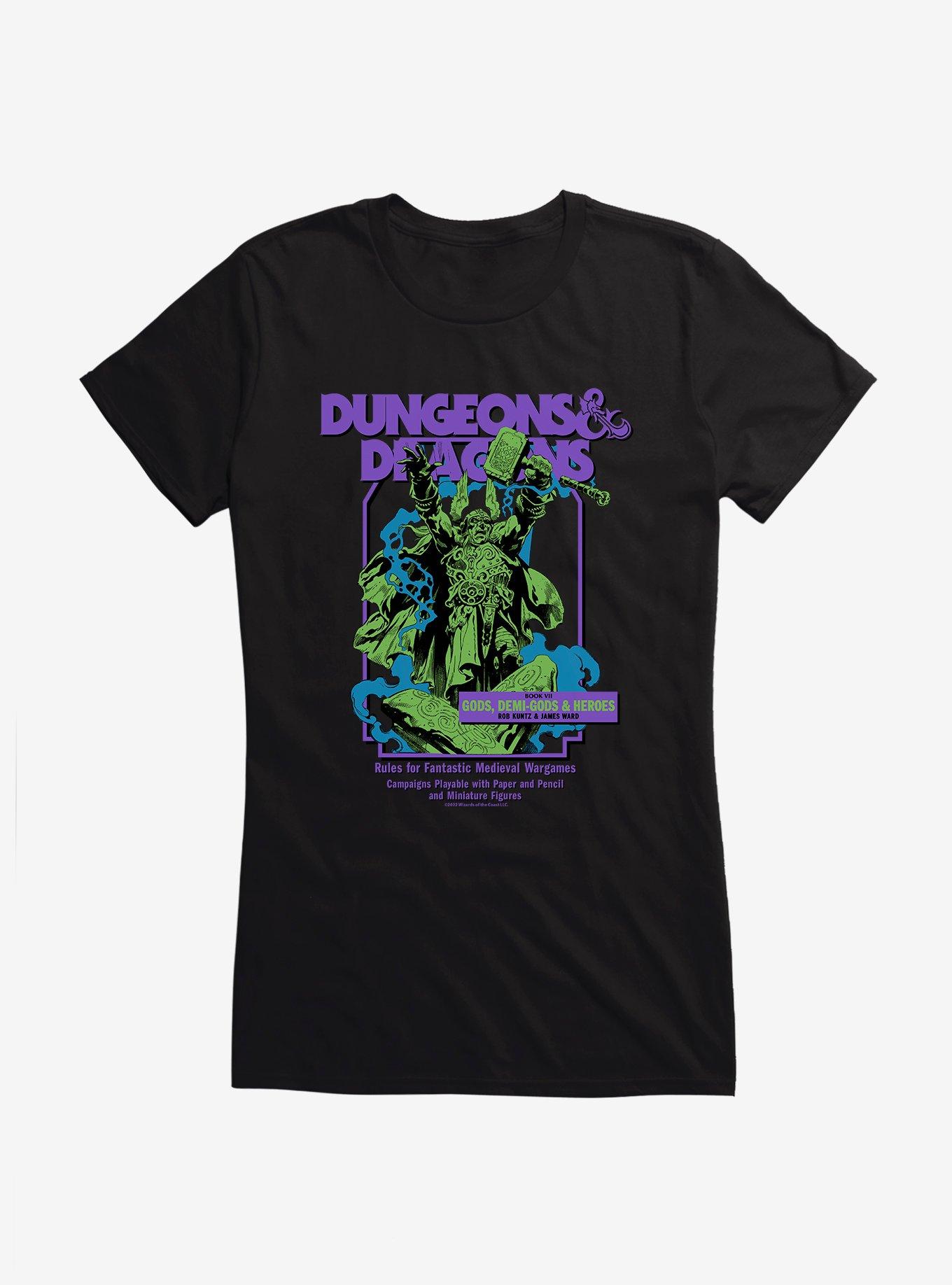 Dungeons & Dragons Book VII Gods, Demi-Gods & Heroes Girls T-Shirt, , hi-res