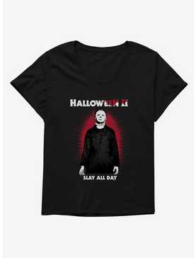 Halloween II Bloody Slay All Day  Girls T-Shirt Plus Size, , hi-res