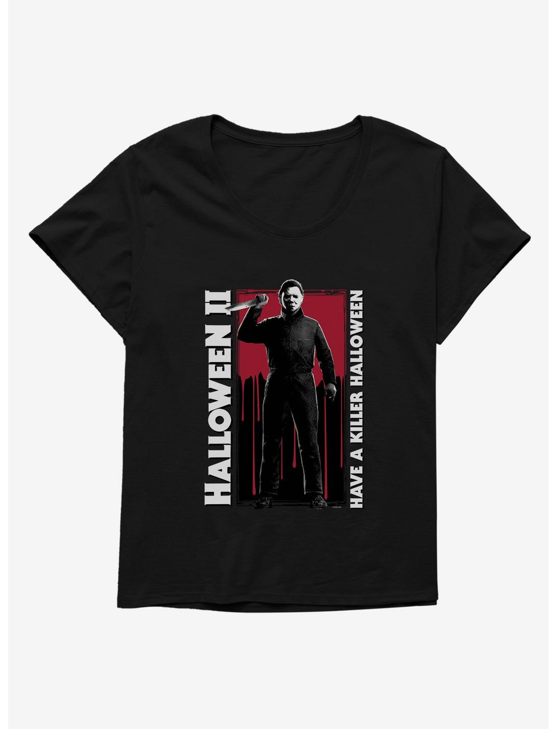 Halloween II Killer Halloween Girls T-Shirt Plus Size, BLACK, hi-res
