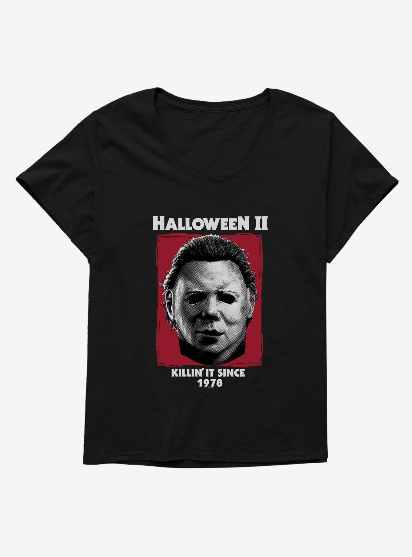Halloween II Killin' It Since 1978 Girls T-Shirt Plus Size, BLACK, hi-res